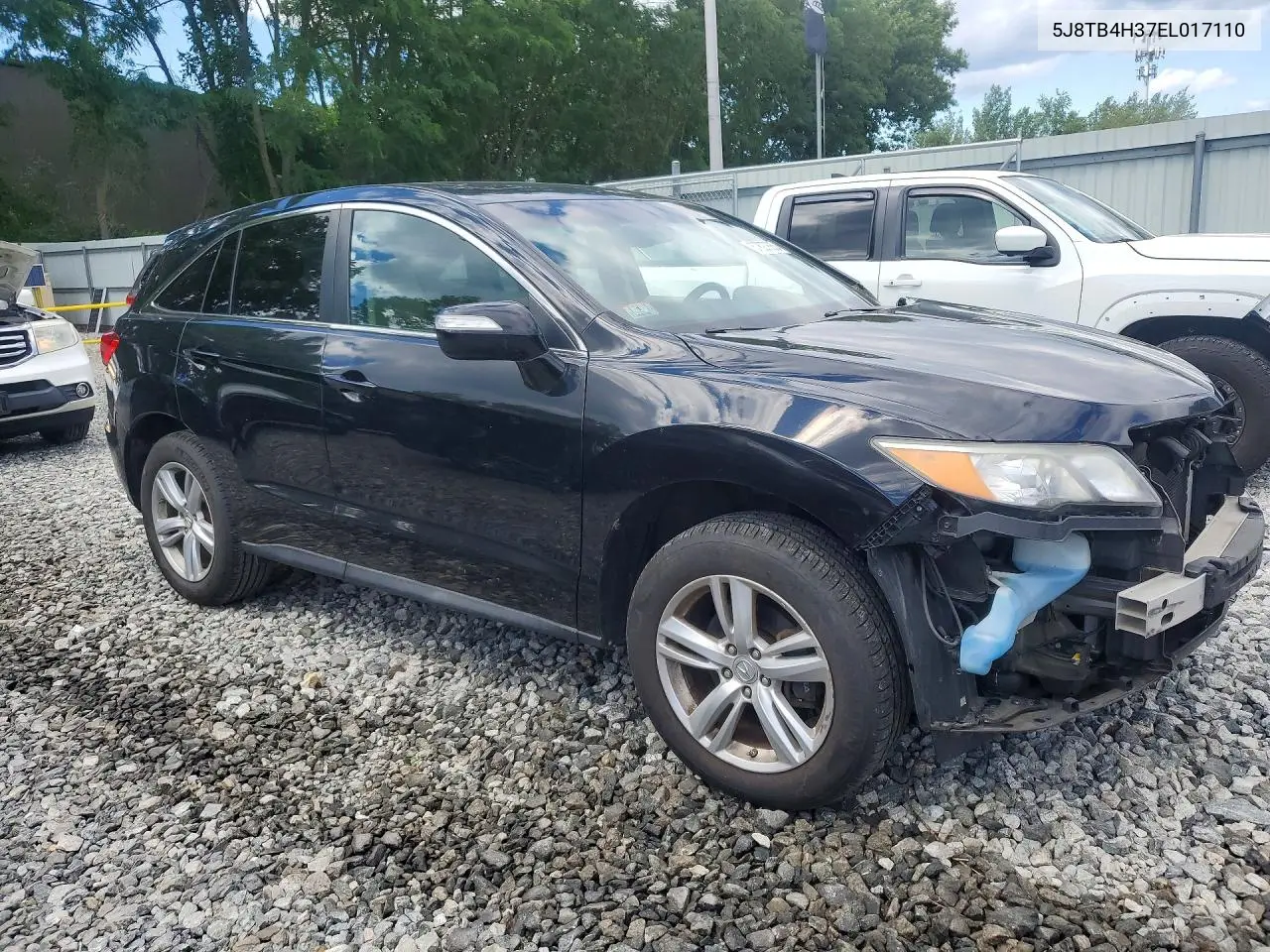 2014 Acura Rdx VIN: 5J8TB4H37EL017110 Lot: 57827866