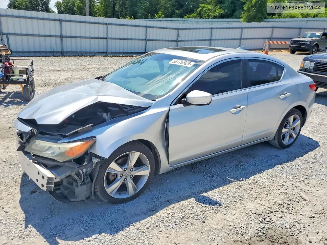 2014 Acura Ilx 20 VIN: 19VDE1F3XEE012044 Lot: 58179626