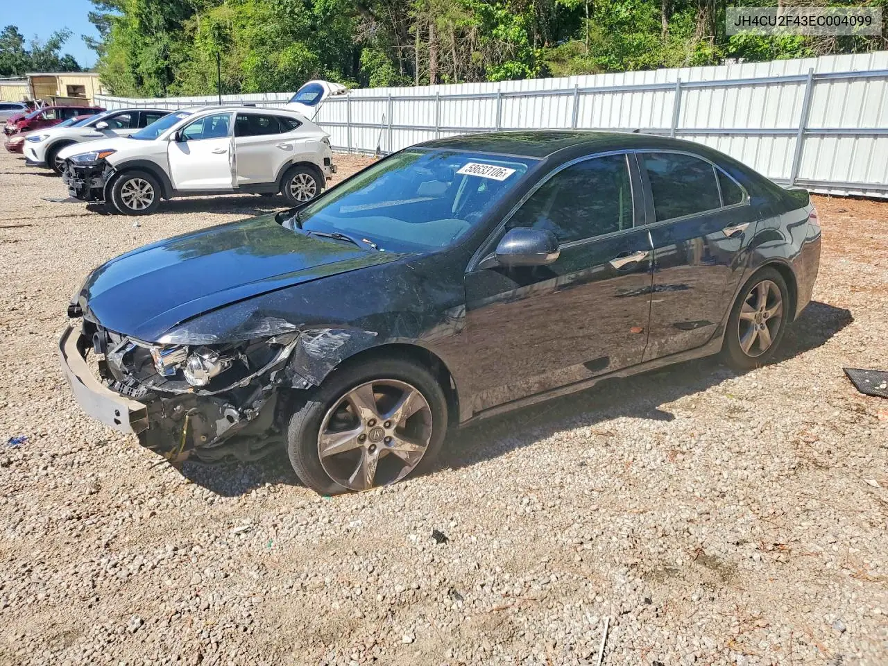 2014 Acura Tsx VIN: JH4CU2F43EC004099 Lot: 58633106