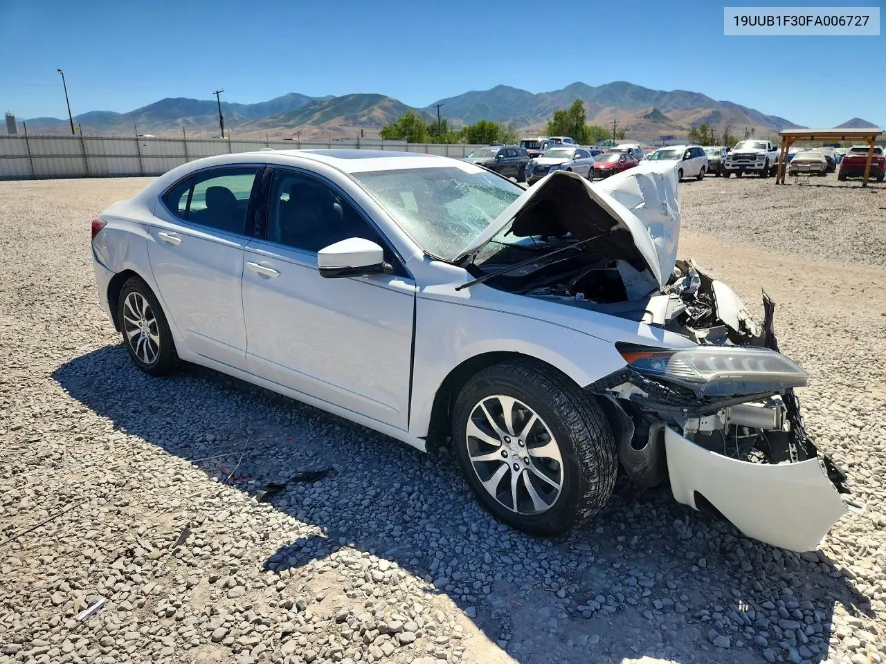2015 Acura Tlx VIN: 19UUB1F30FA006727 Lot: 57180236