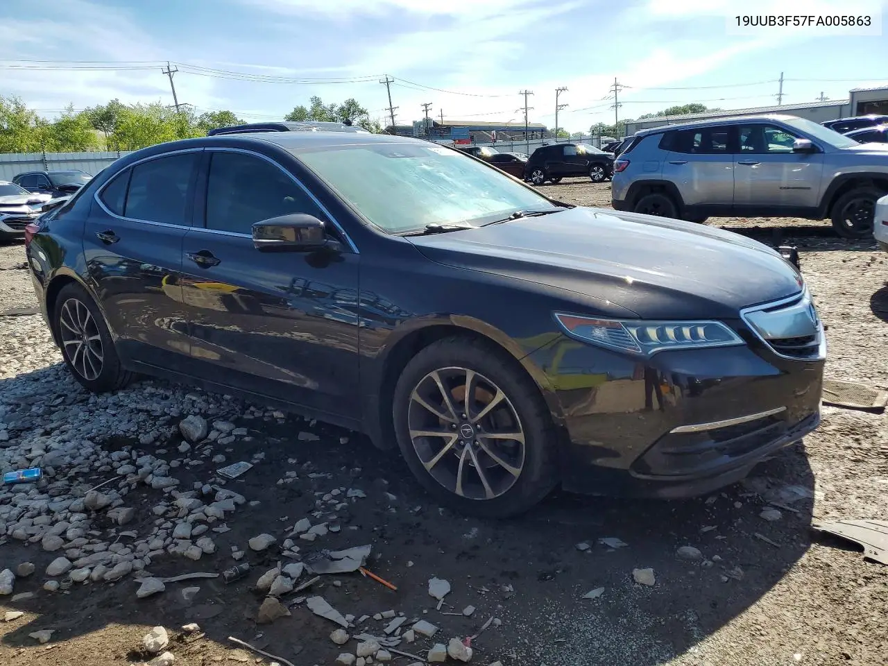 2015 Acura Tlx Tech VIN: 19UUB3F57FA005863 Lot: 58125036