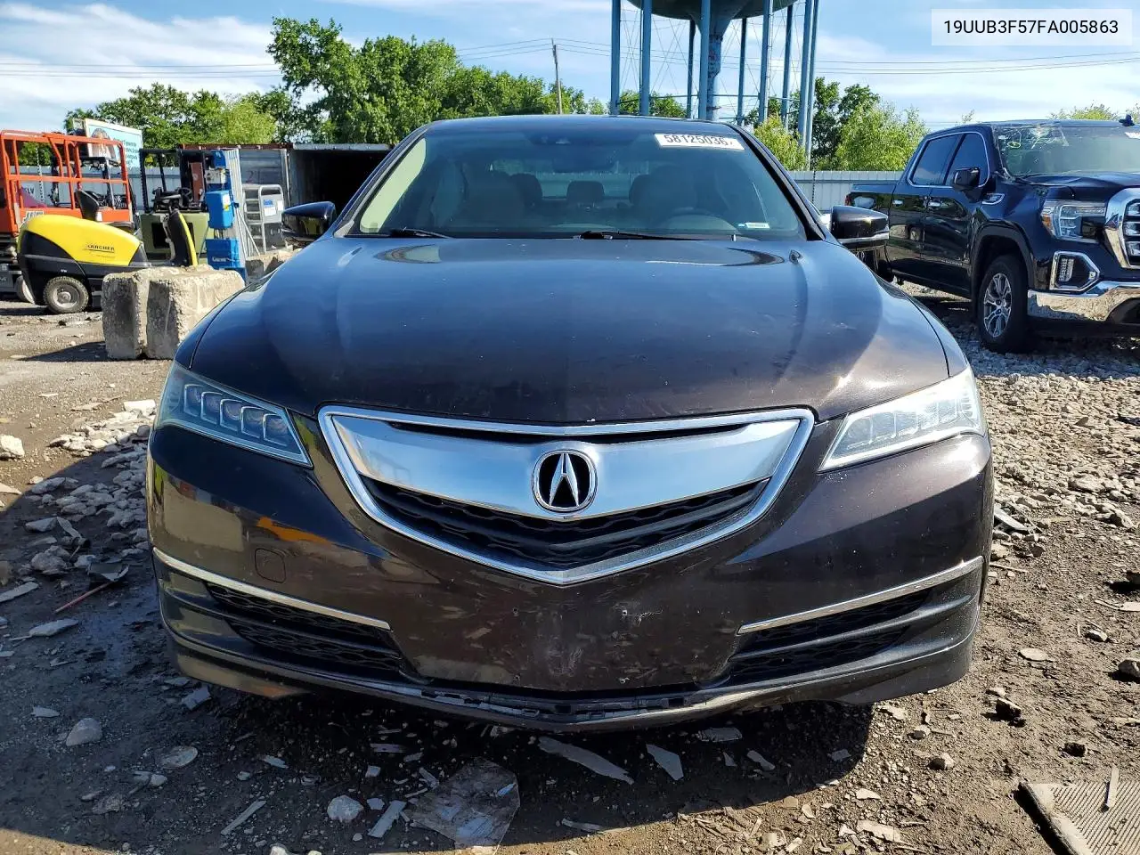2015 Acura Tlx Tech VIN: 19UUB3F57FA005863 Lot: 58125036