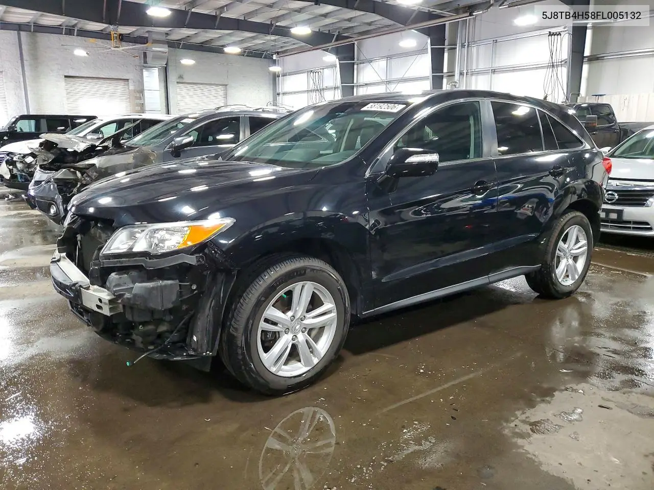 2015 Acura Rdx Technology VIN: 5J8TB4H58FL005132 Lot: 58192506