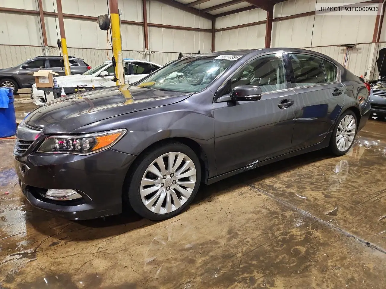 2015 Acura Rlx Advance VIN: JH4KC1F93FC000933 Lot: 58290996