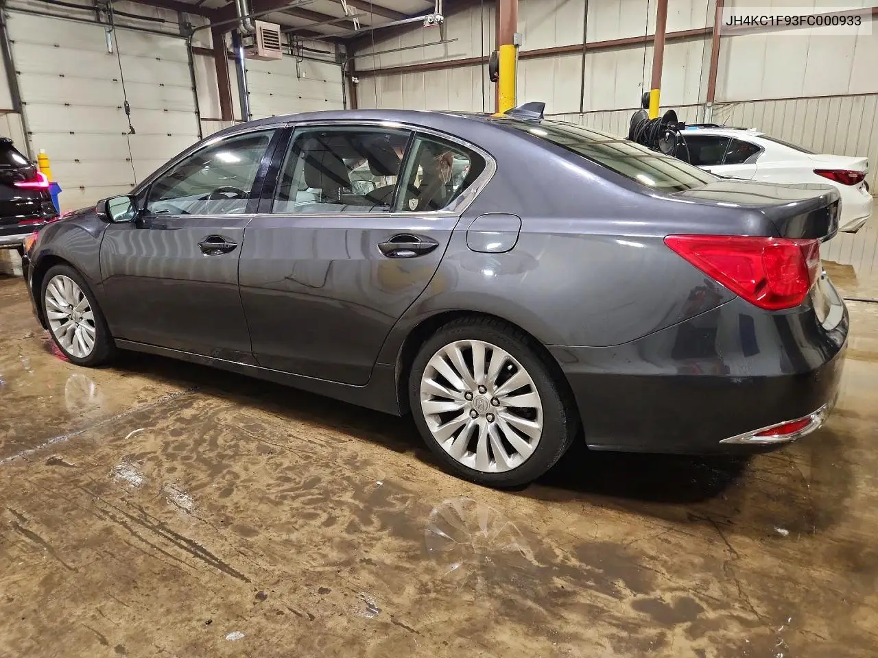 2015 Acura Rlx Advance VIN: JH4KC1F93FC000933 Lot: 58290996