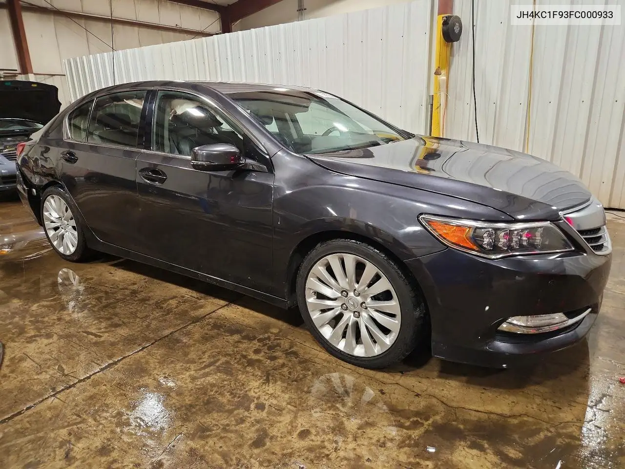 2015 Acura Rlx Advance VIN: JH4KC1F93FC000933 Lot: 58290996