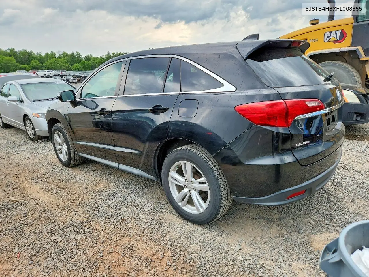 2015 Acura Rdx VIN: 5J8TB4H3XFL008855 Lot: 58662106