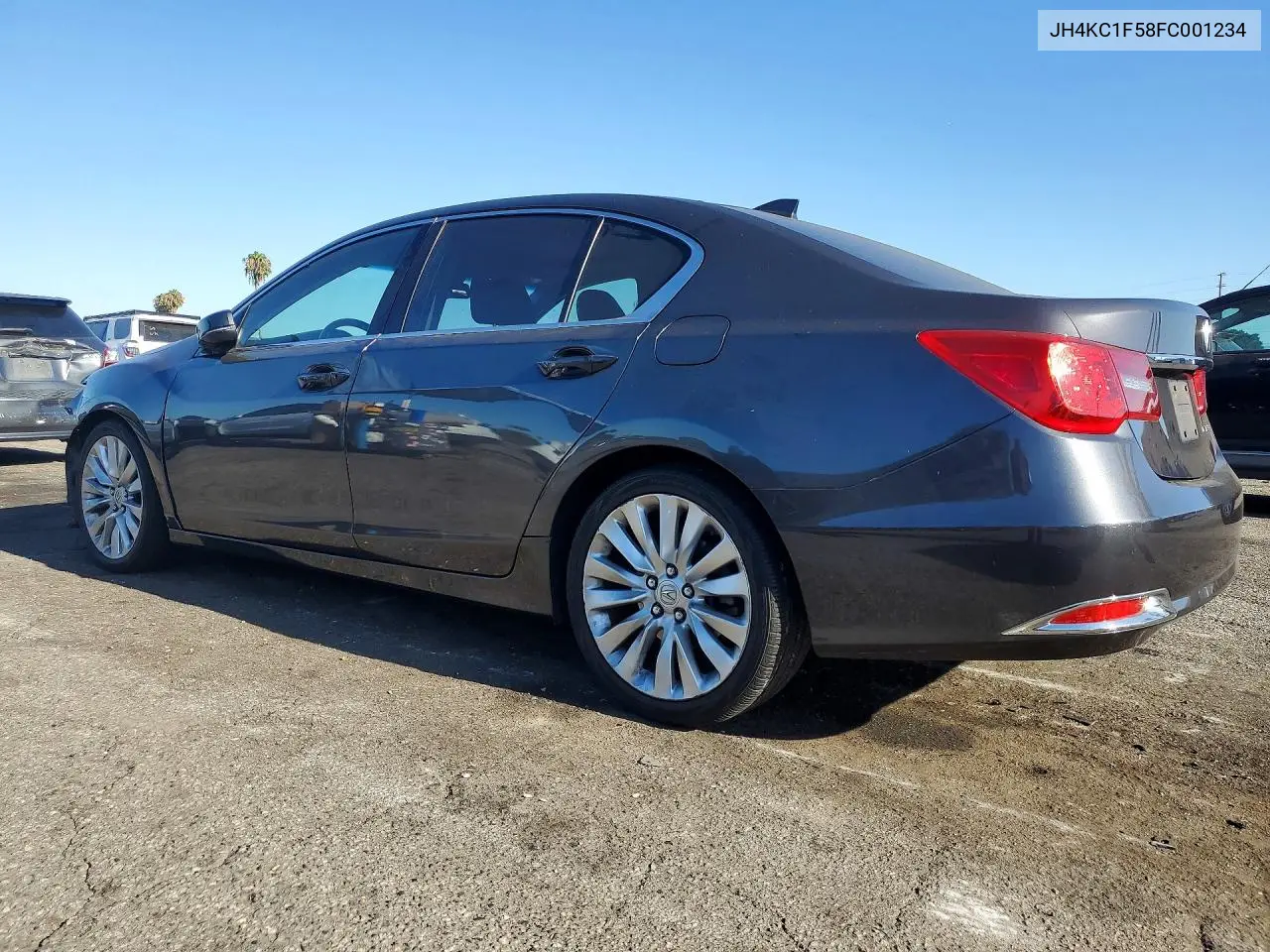 2015 Acura Rlx Tech VIN: JH4KC1F58FC001234 Lot: 60042636