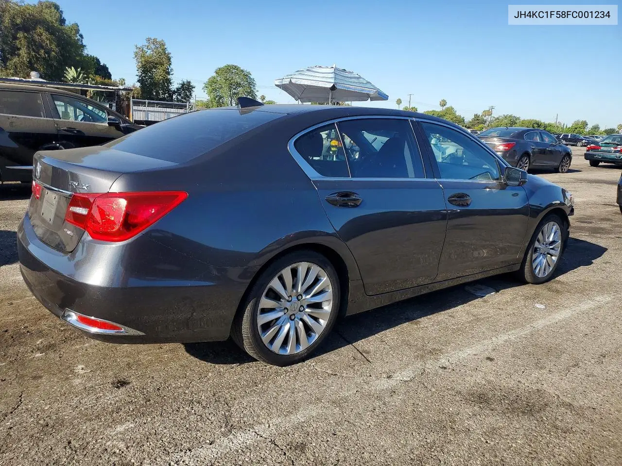 2015 Acura Rlx Tech VIN: JH4KC1F58FC001234 Lot: 60042636