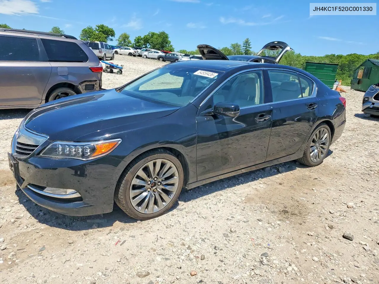 2016 Acura Rlx Tech VIN: JH4KC1F52GC001330 Lot: 54559436