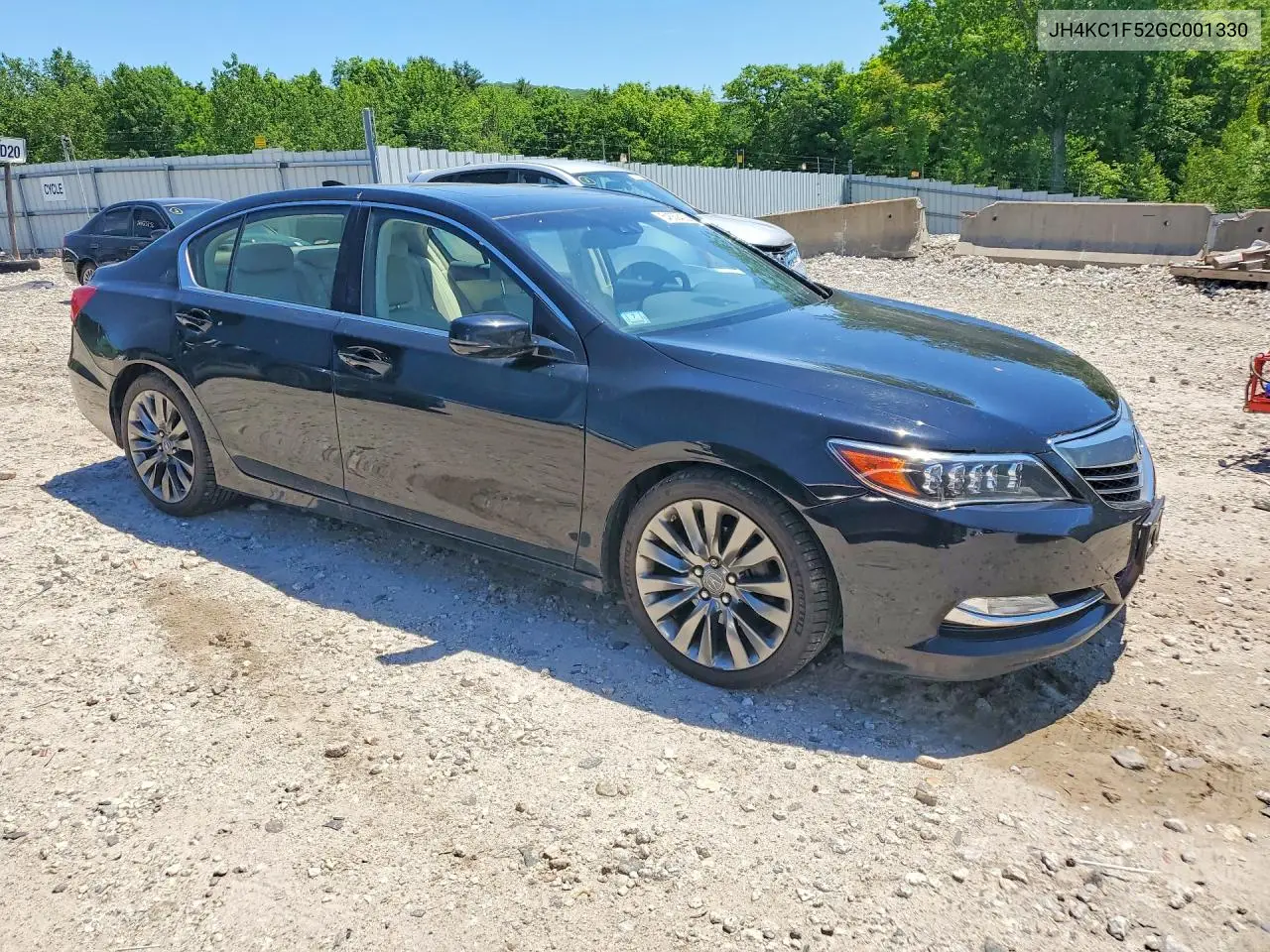 2016 Acura Rlx Tech VIN: JH4KC1F52GC001330 Lot: 54559436