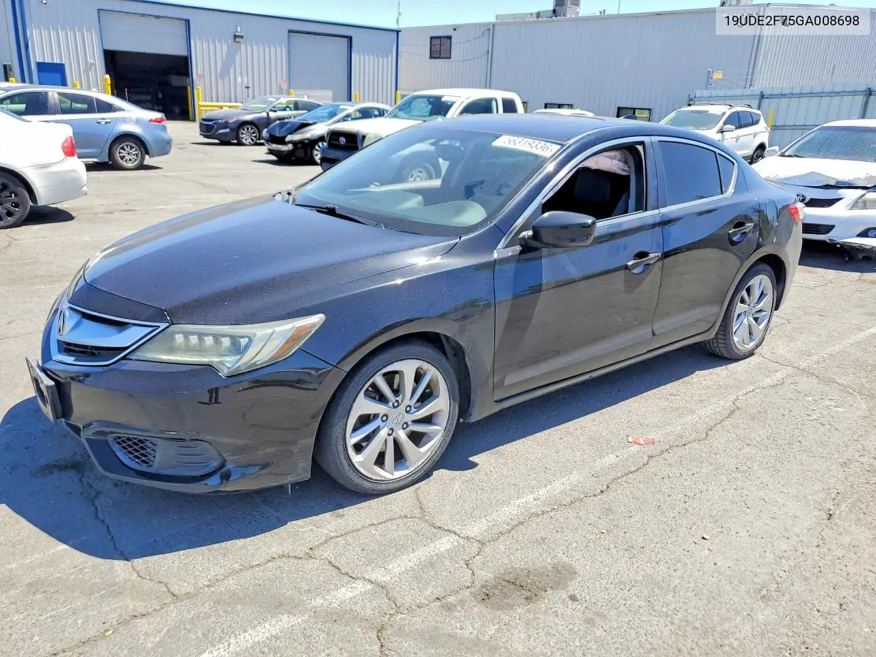 2016 Acura Ilx Premium VIN: 19UDE2F75GA008698 Lot: 56319336