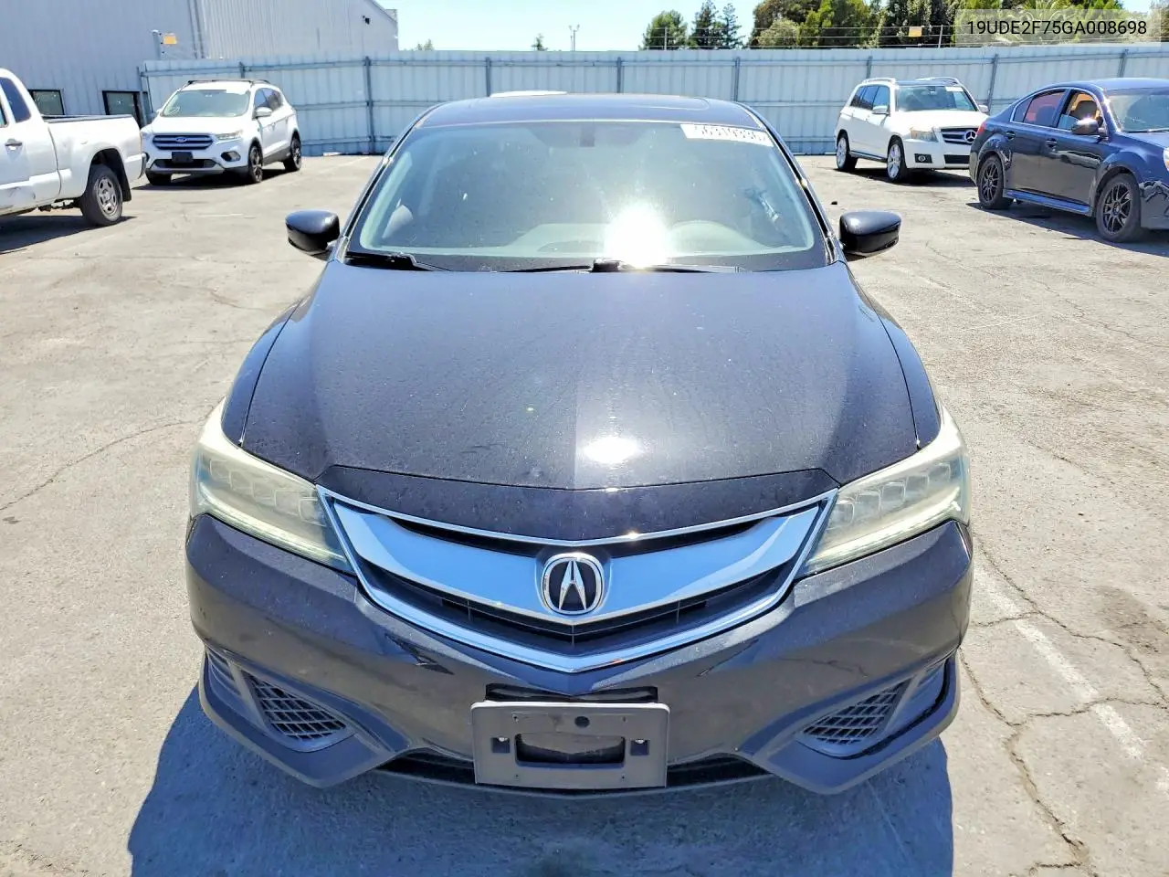 2016 Acura Ilx Premium VIN: 19UDE2F75GA008698 Lot: 56319336