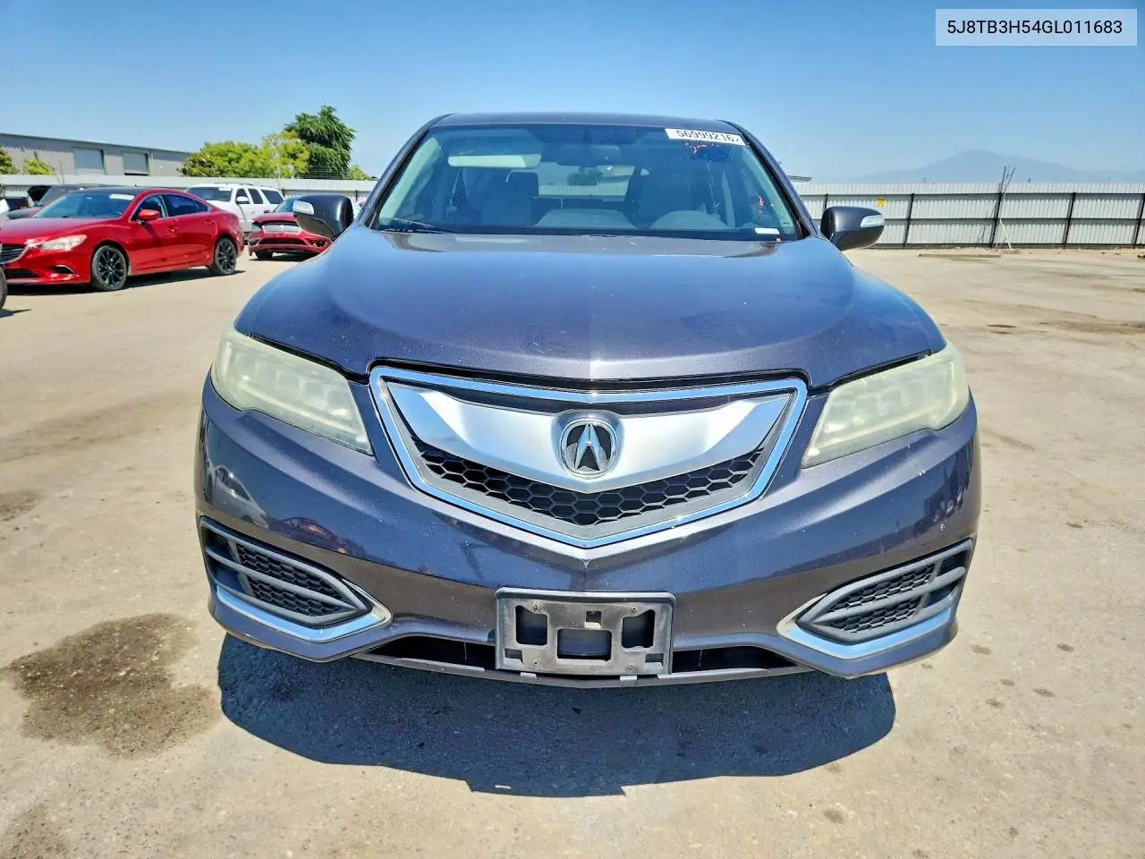 2016 Acura Rdx Technology VIN: 5J8TB3H54GL011683 Lot: 56999216