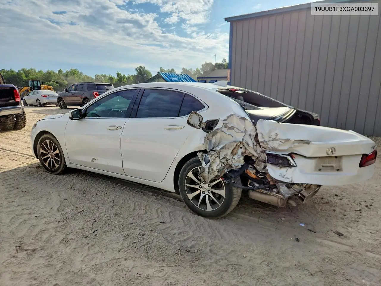 2016 Acura Tlx VIN: 19UUB1F3XGA003397 Lot: 57116956