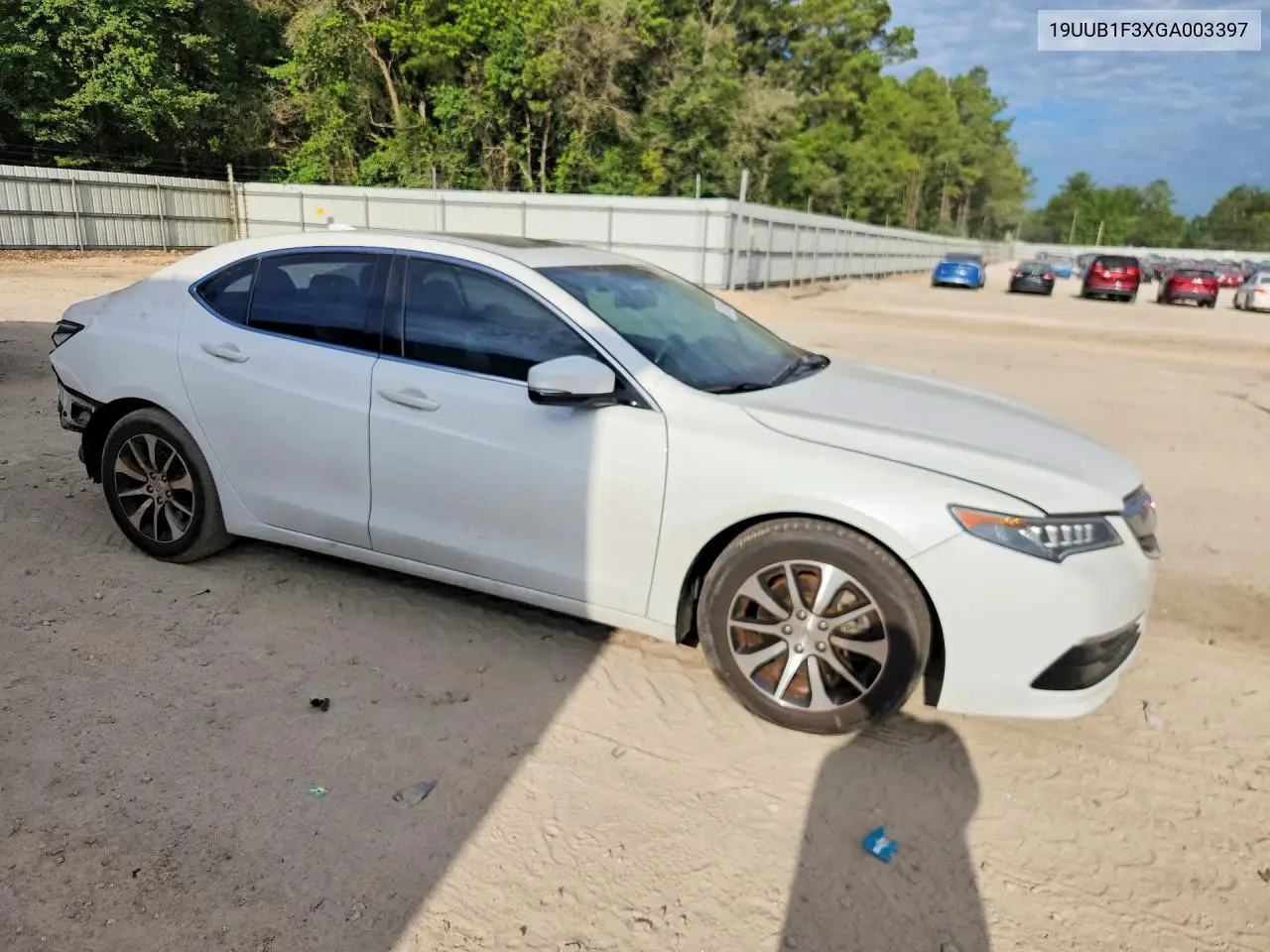 2016 Acura Tlx VIN: 19UUB1F3XGA003397 Lot: 57116956