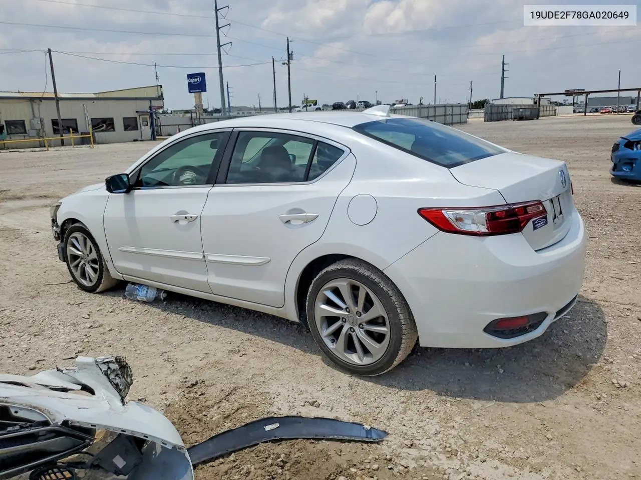2016 Acura Ilx Premium VIN: 19UDE2F78GA020649 Lot: 58381196