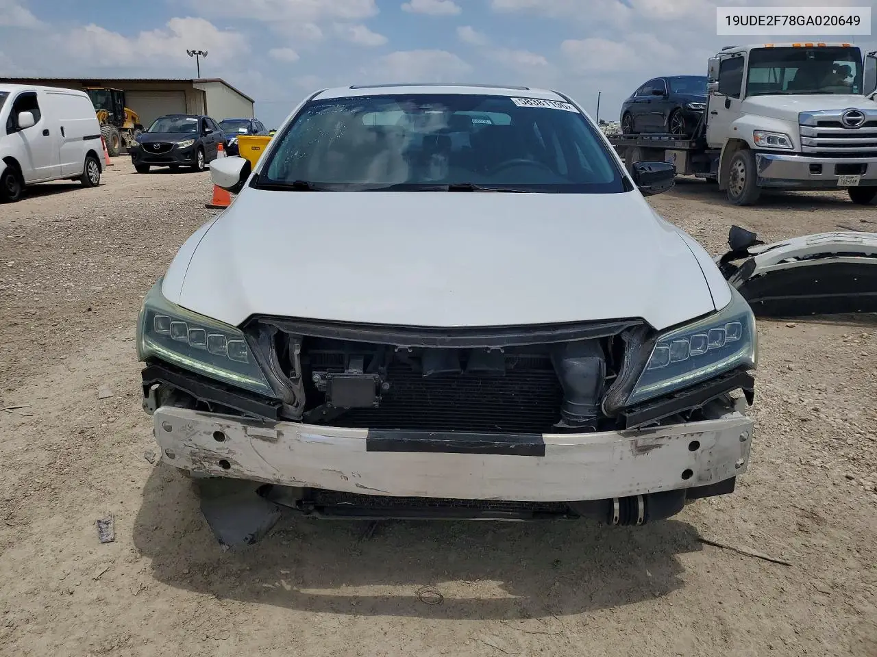 2016 Acura Ilx Premium VIN: 19UDE2F78GA020649 Lot: 58381196