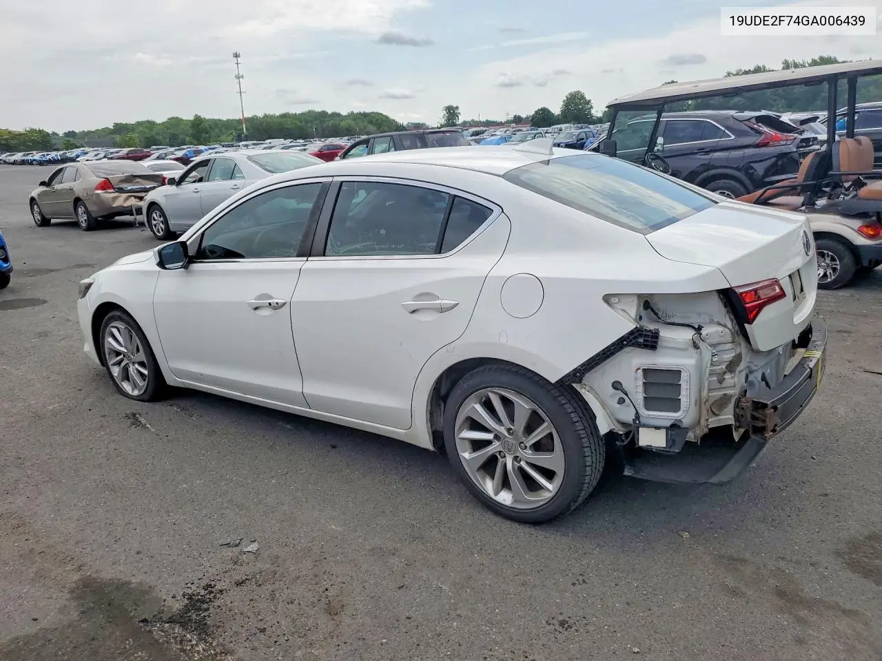 2016 Acura Ilx Premium VIN: 19UDE2F74GA006439 Lot: 58411506