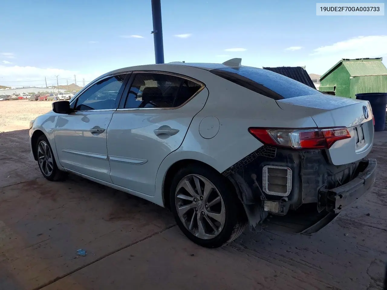 2016 Acura Ilx Premium VIN: 19UDE2F70GA003733 Lot: 59195006