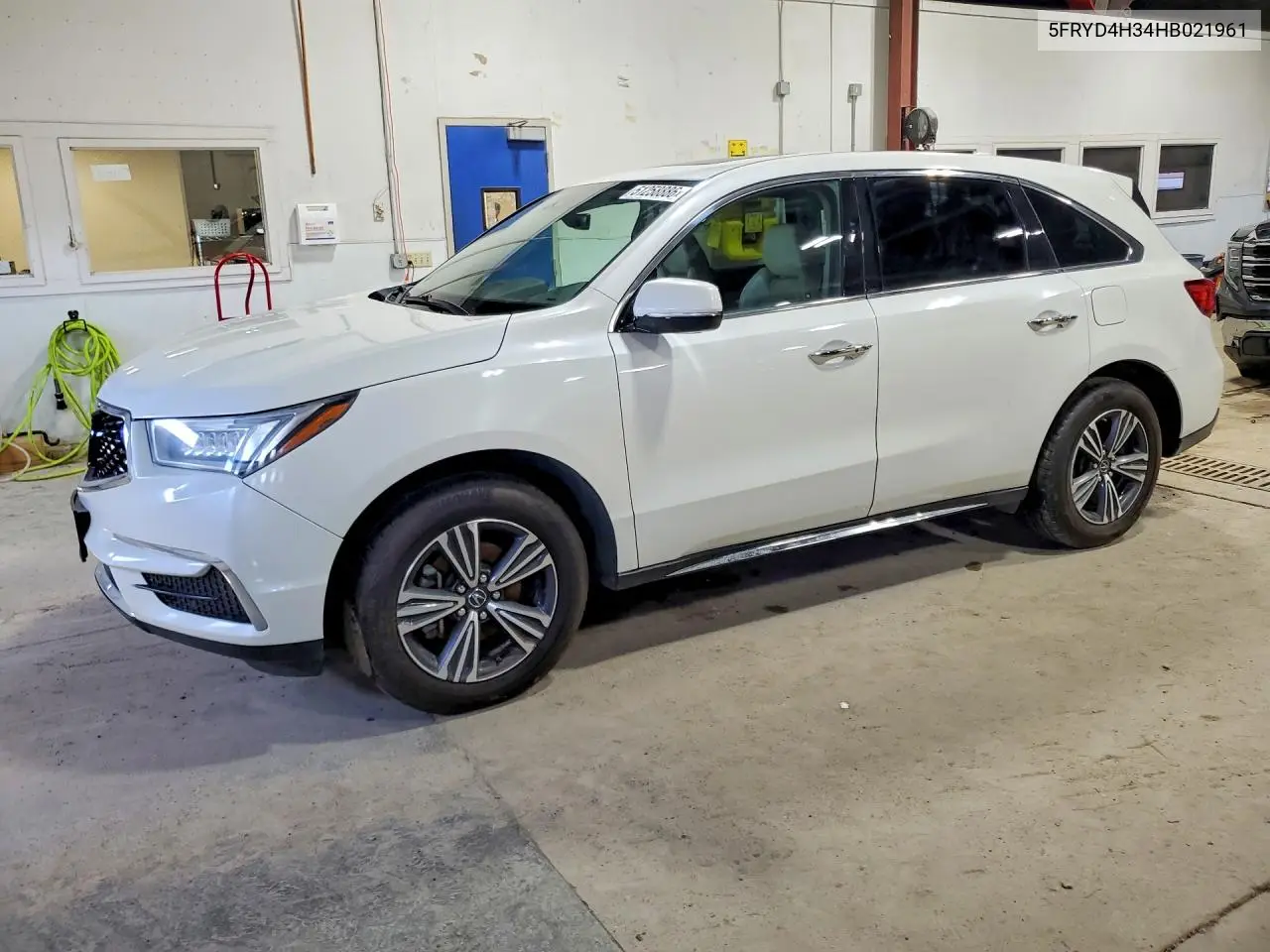 2017 Acura Mdx Awd VIN: 5FRYD4H34HB021961 Lot: 51258886