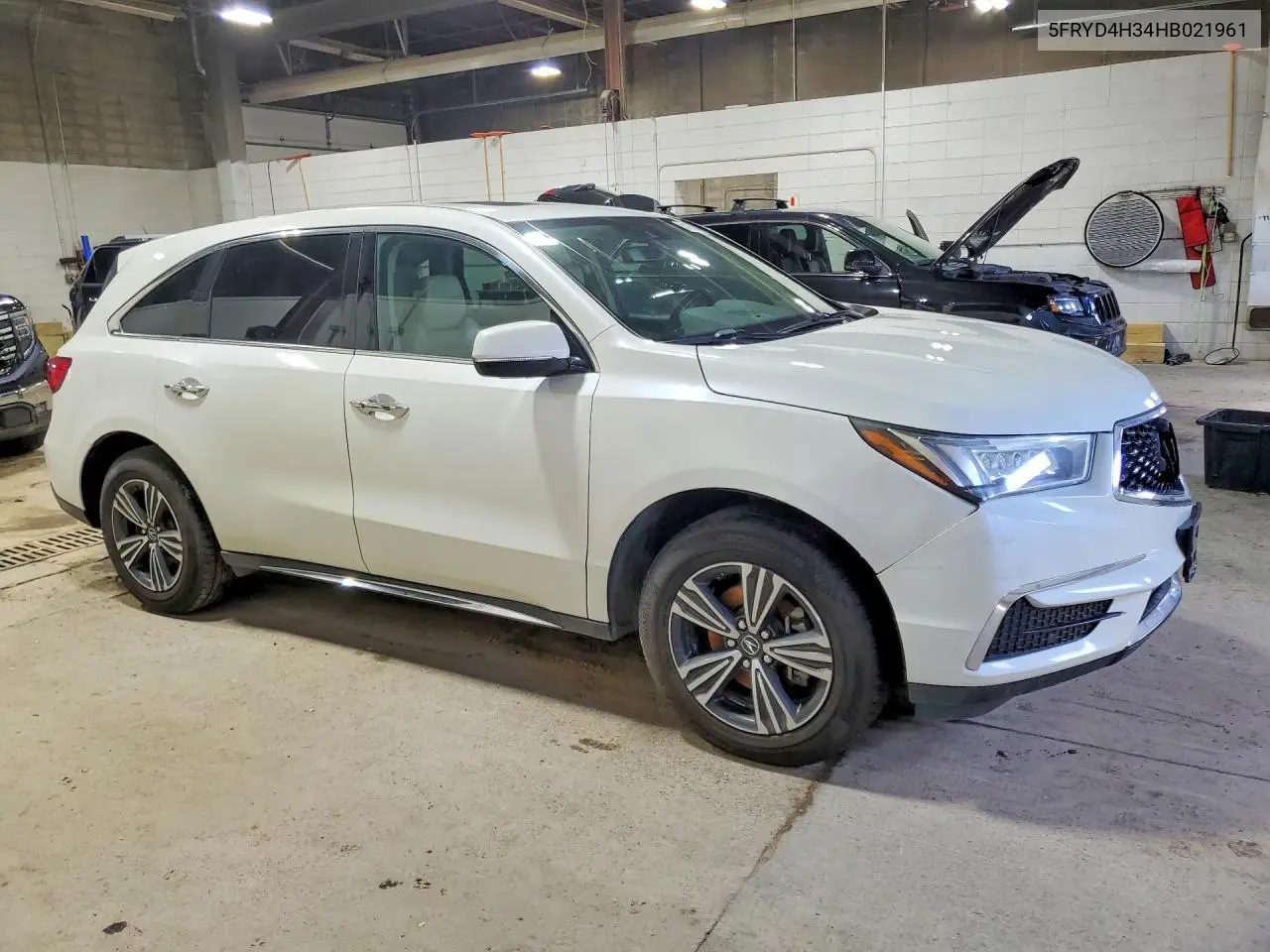 2017 Acura Mdx Awd VIN: 5FRYD4H34HB021961 Lot: 51258886