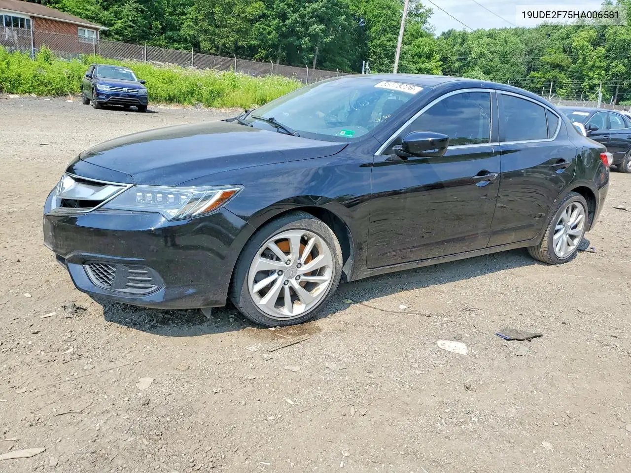 2017 Acura Ilx Premium VIN: 19UDE2F75HA006581 Lot: 55175226