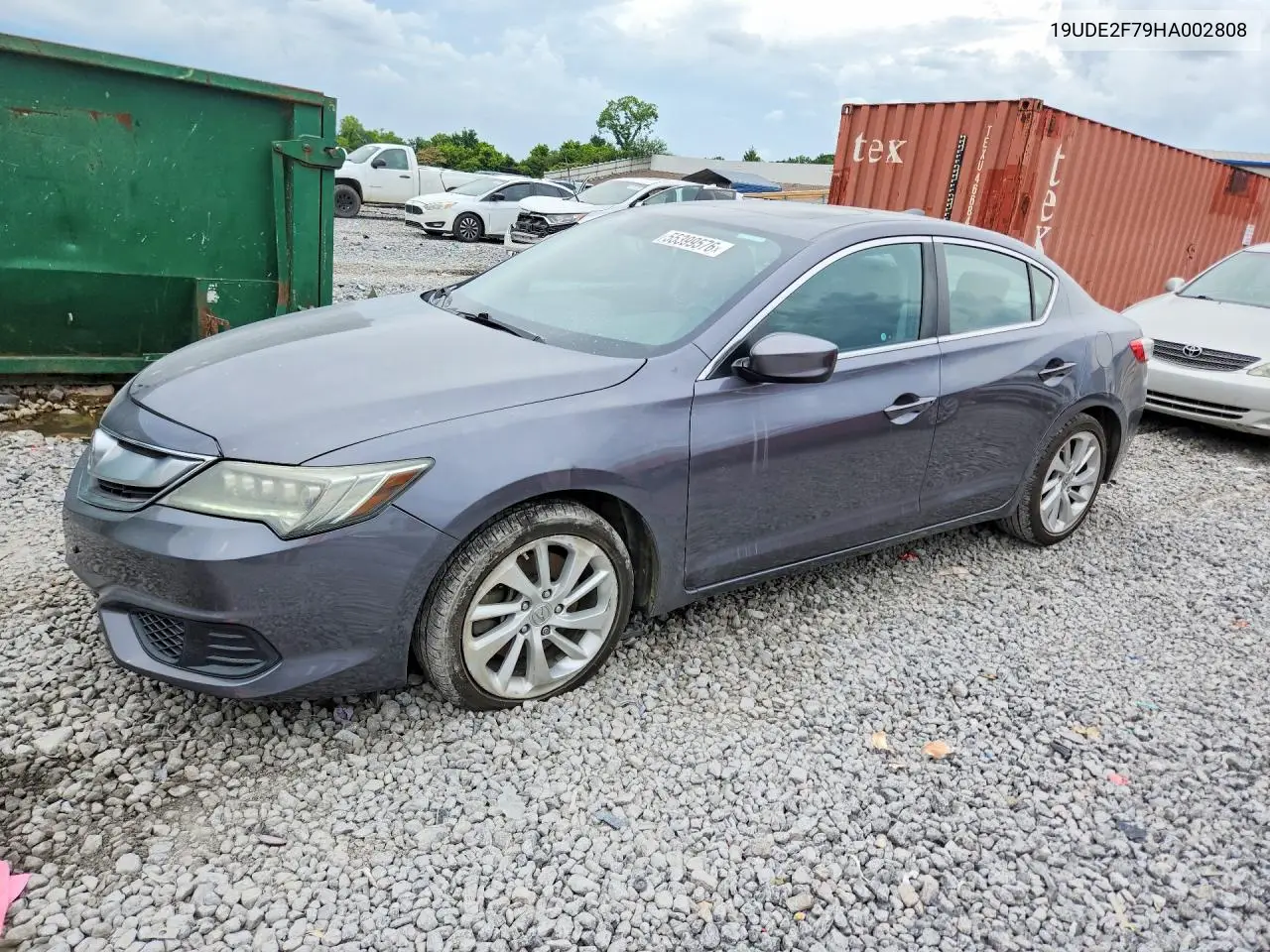 2017 Acura Ilx Premium VIN: 19UDE2F79HA002808 Lot: 55399576