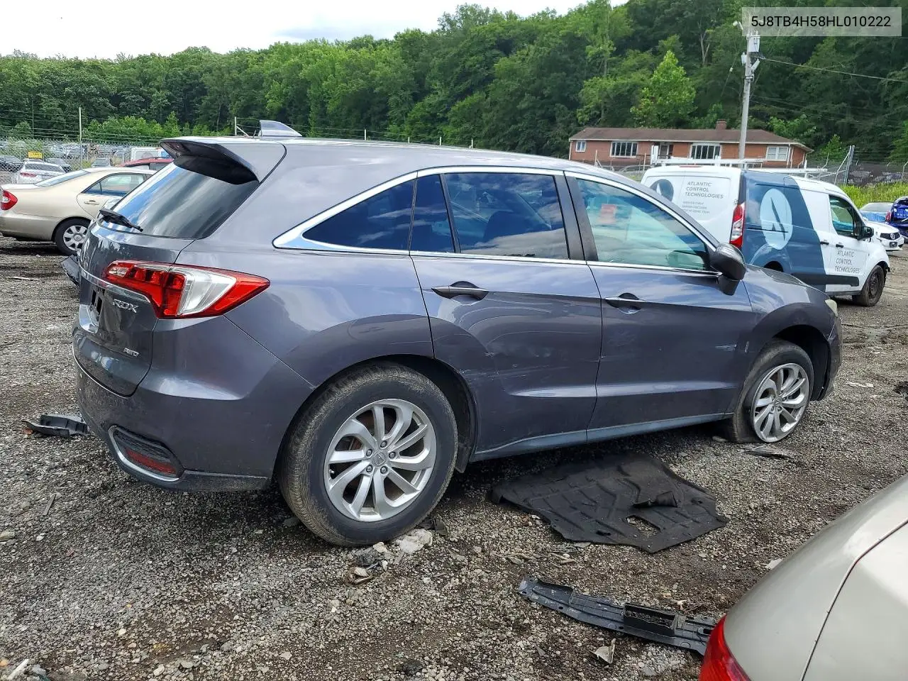 2017 Acura Rdx Technology VIN: 5J8TB4H58HL010222 Lot: 56491506