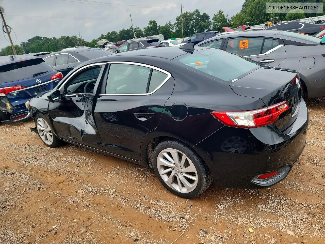 2017 Acura Ilx Base Watch Plus VIN: 19UDE2F38HA010251 Lot: 57343066