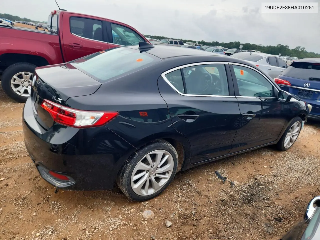 2017 Acura Ilx Base Watch Plus VIN: 19UDE2F38HA010251 Lot: 57343066