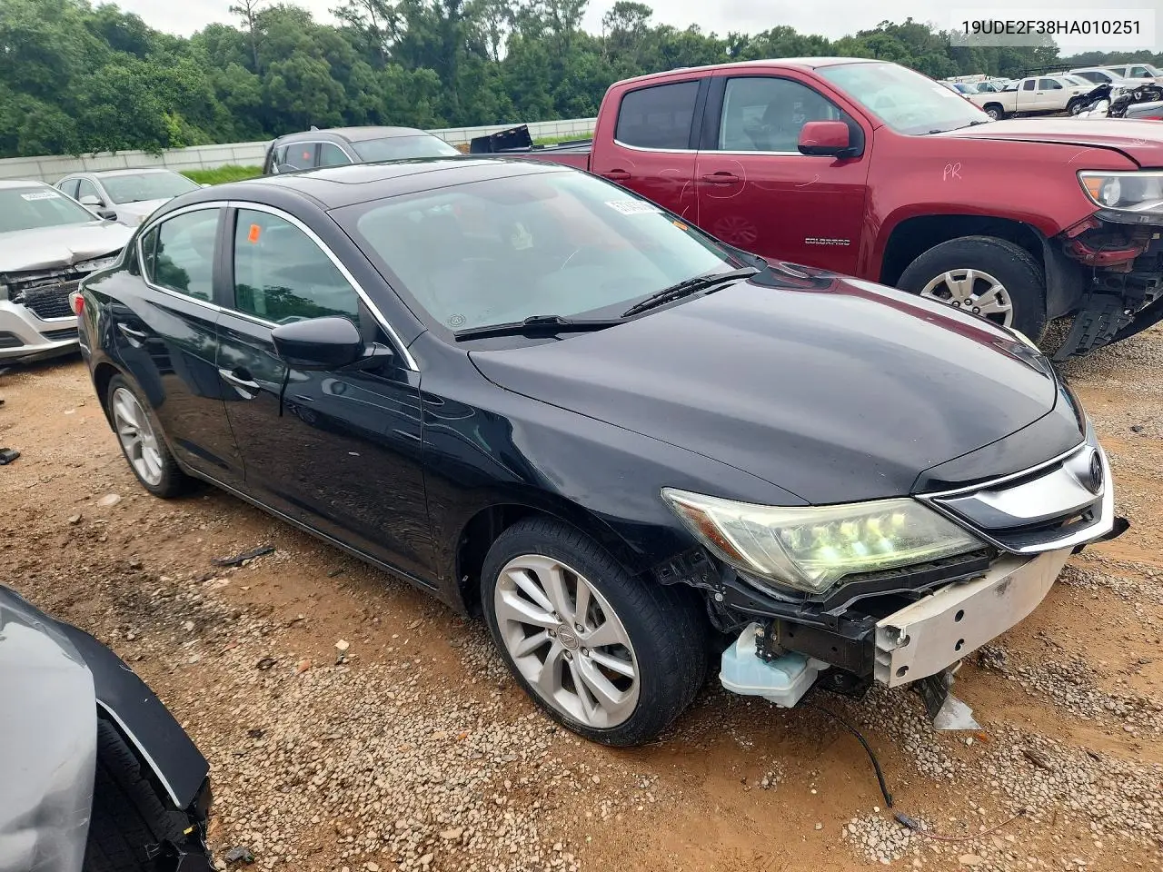 2017 Acura Ilx Base Watch Plus VIN: 19UDE2F38HA010251 Lot: 57343066