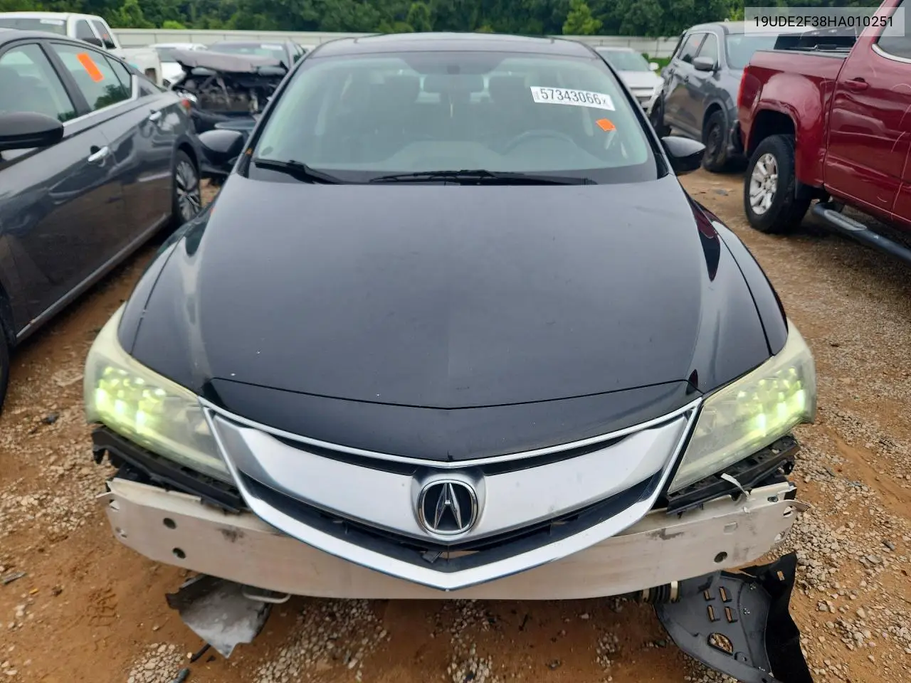 2017 Acura Ilx Base Watch Plus VIN: 19UDE2F38HA010251 Lot: 57343066