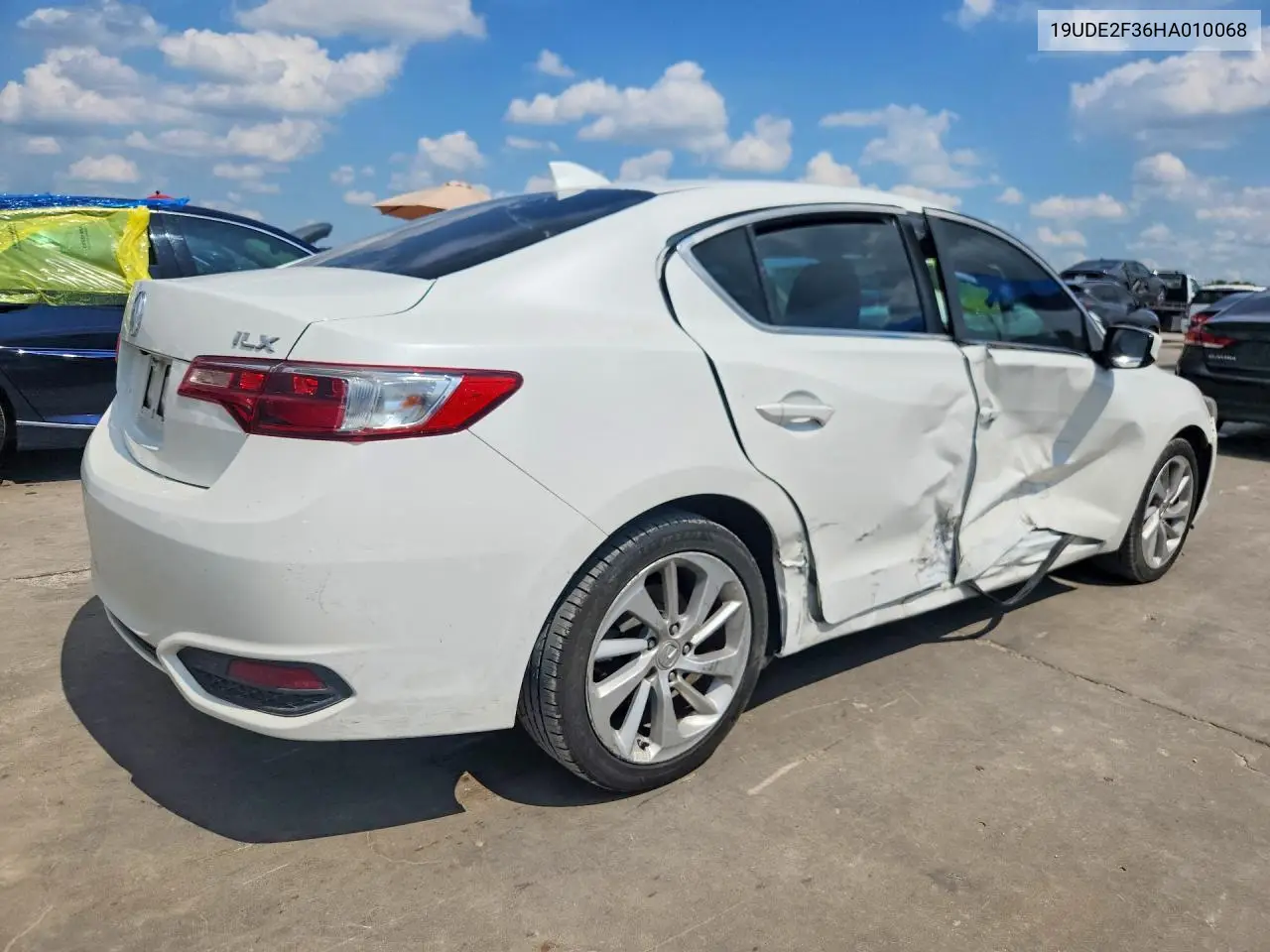2017 Acura Ilx Base Watch Plus VIN: 19UDE2F36HA010068 Lot: 57728456