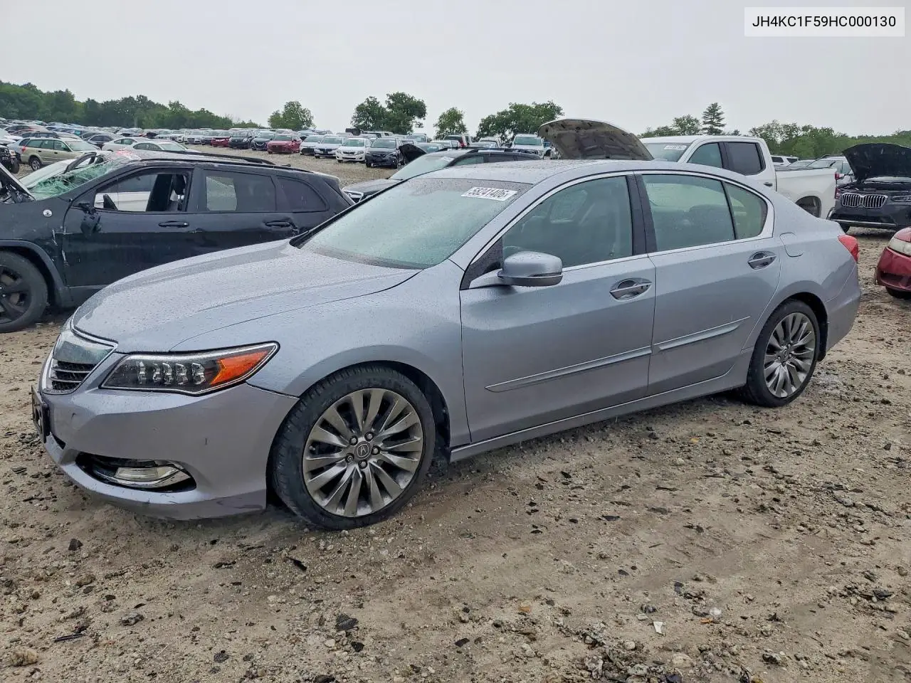 2017 Acura Rlx Tech VIN: JH4KC1F59HC000130 Lot: 58241406