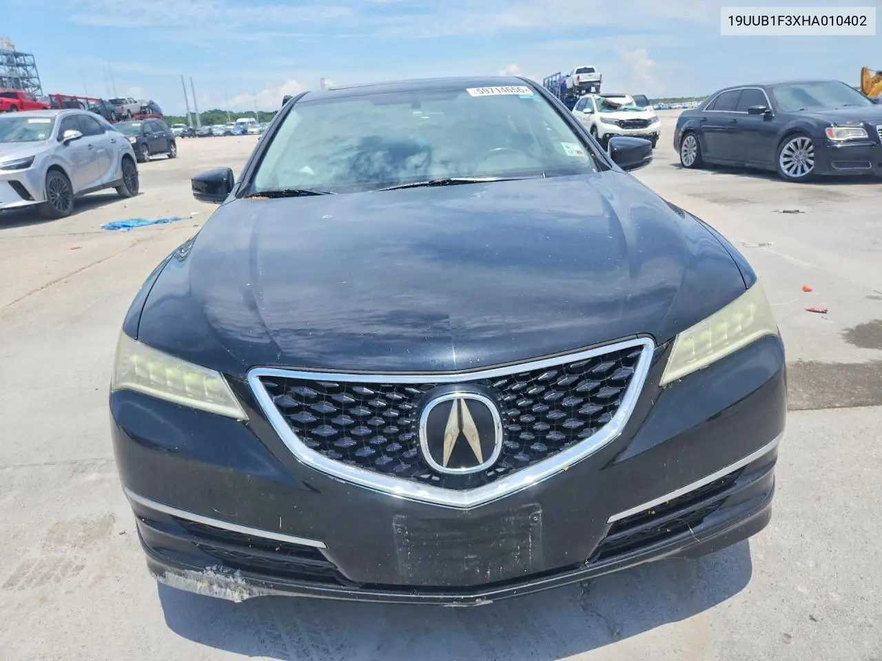 2017 Acura Tlx VIN: 19UUB1F3XHA010402 Lot: 59714656