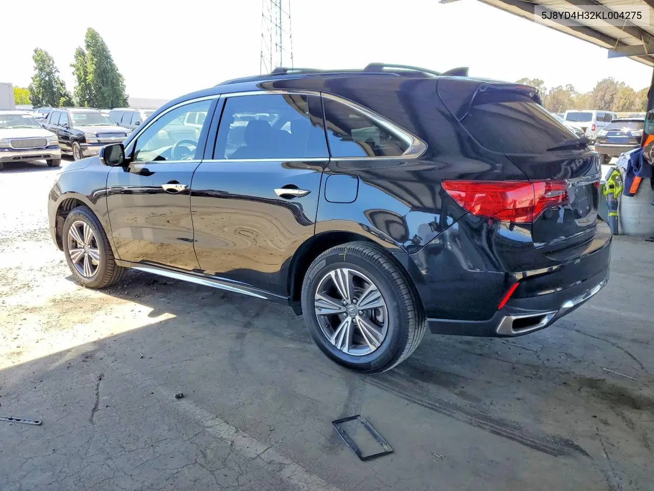 2019 Acura Mdx VIN: 5J8YD4H32KL004275 Lot: 57426836