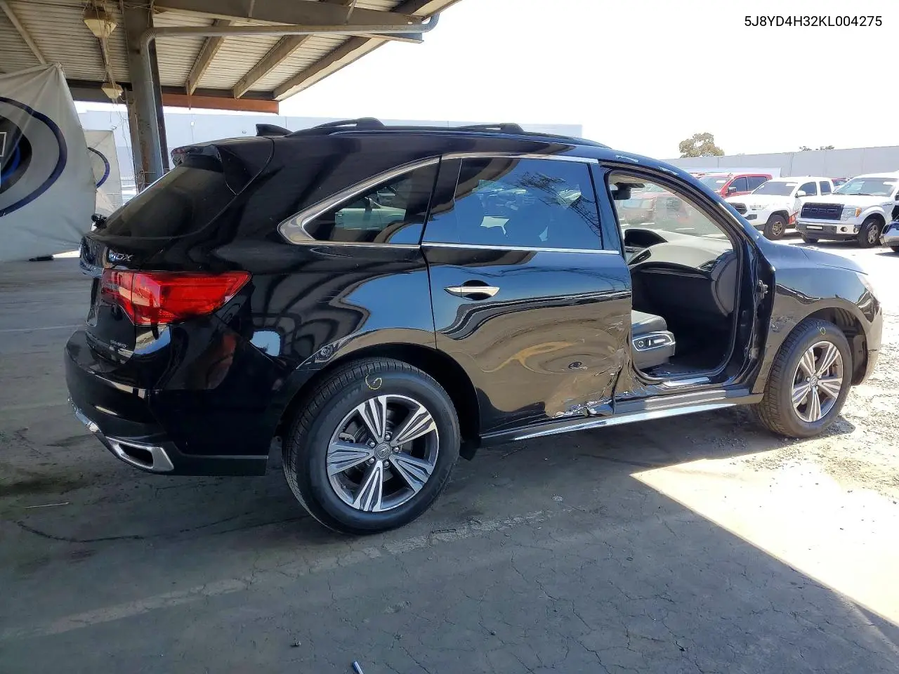2019 Acura Mdx VIN: 5J8YD4H32KL004275 Lot: 57426836