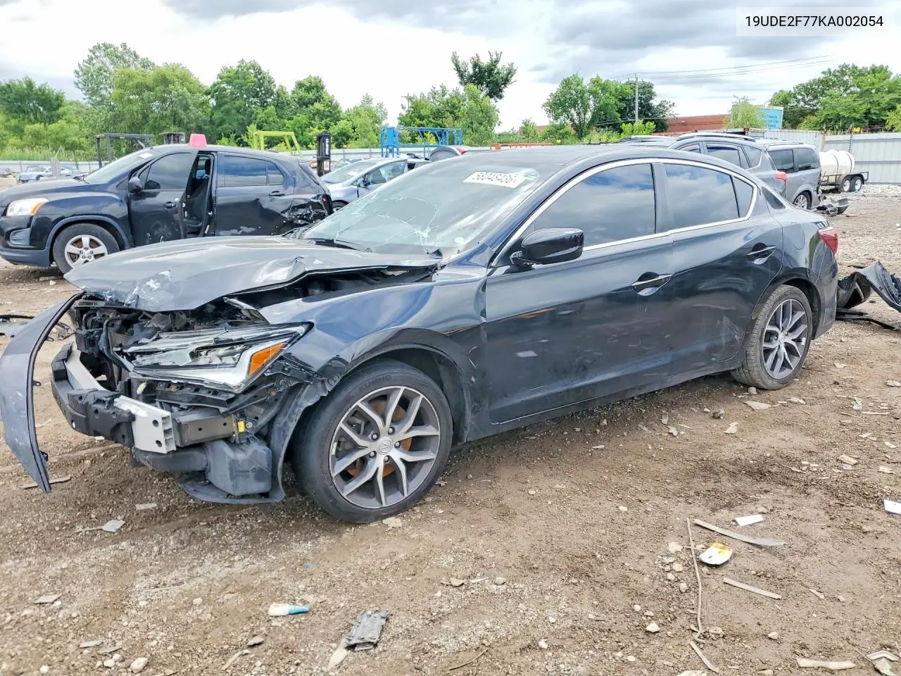 2019 Acura Ilx Premium VIN: 19UDE2F77KA002054 Lot: 58048436