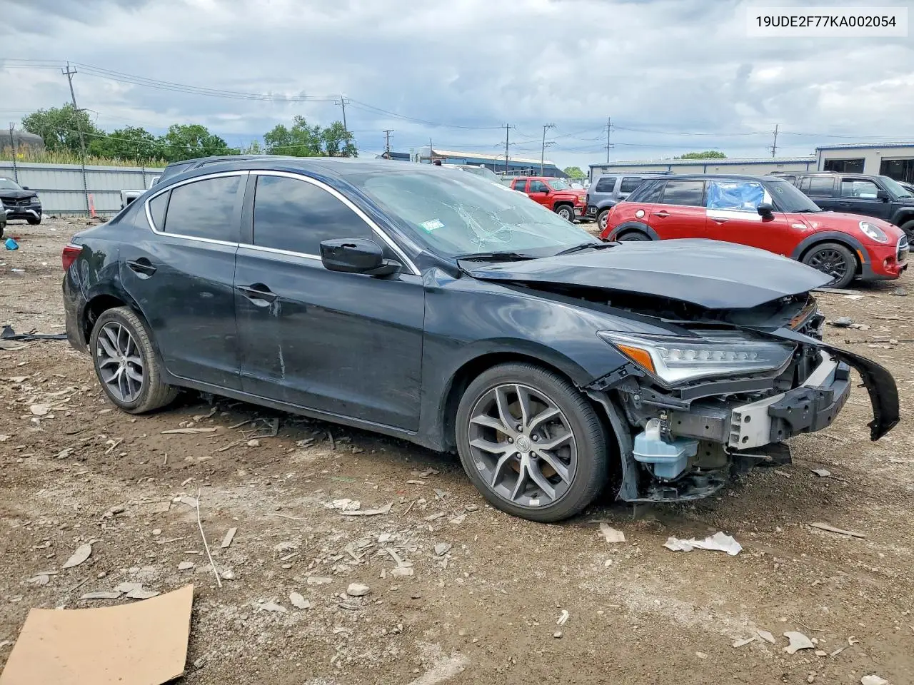 2019 Acura Ilx Premium VIN: 19UDE2F77KA002054 Lot: 58048436