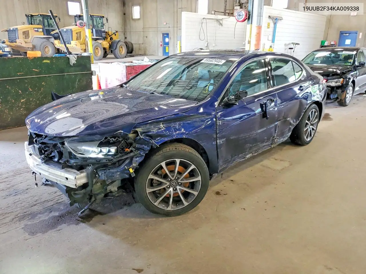 2019 Acura Tlx VIN: 19UUB2F34KA009338 Lot: 59582946