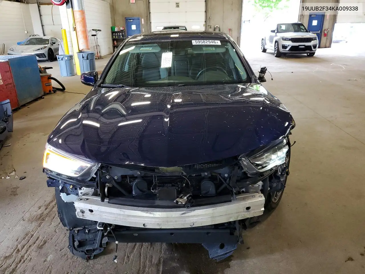 2019 Acura Tlx VIN: 19UUB2F34KA009338 Lot: 59582946