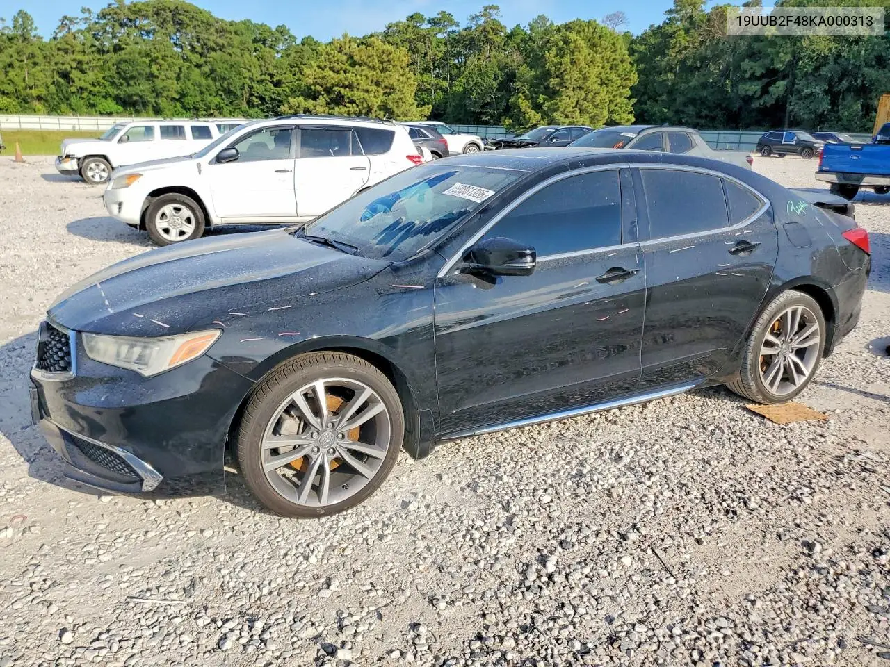 2019 Acura Tlx Technology VIN: 19UUB2F48KA000313 Lot: 59861306