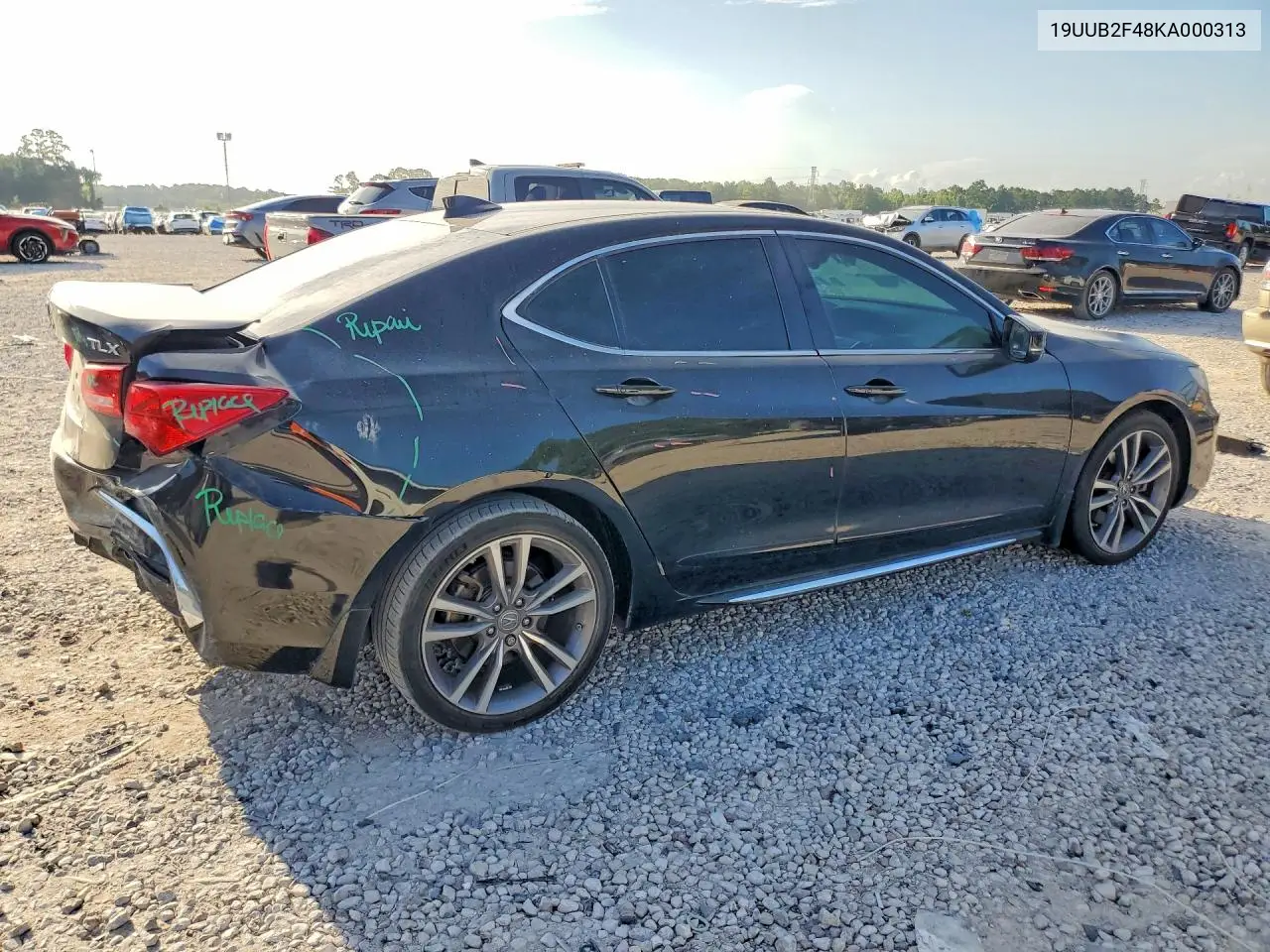 2019 Acura Tlx Technology VIN: 19UUB2F48KA000313 Lot: 59861306