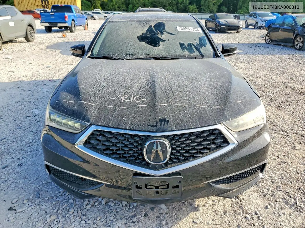 2019 Acura Tlx Technology VIN: 19UUB2F48KA000313 Lot: 59861306
