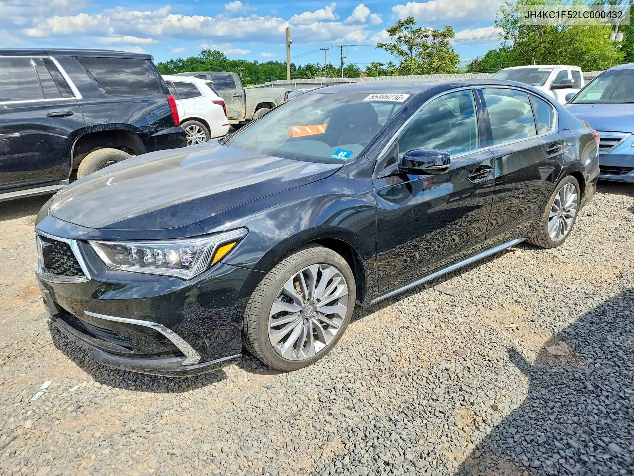 2020 Acura Rlx Technology VIN: JH4KC1F52LC000432 Lot: 55496216