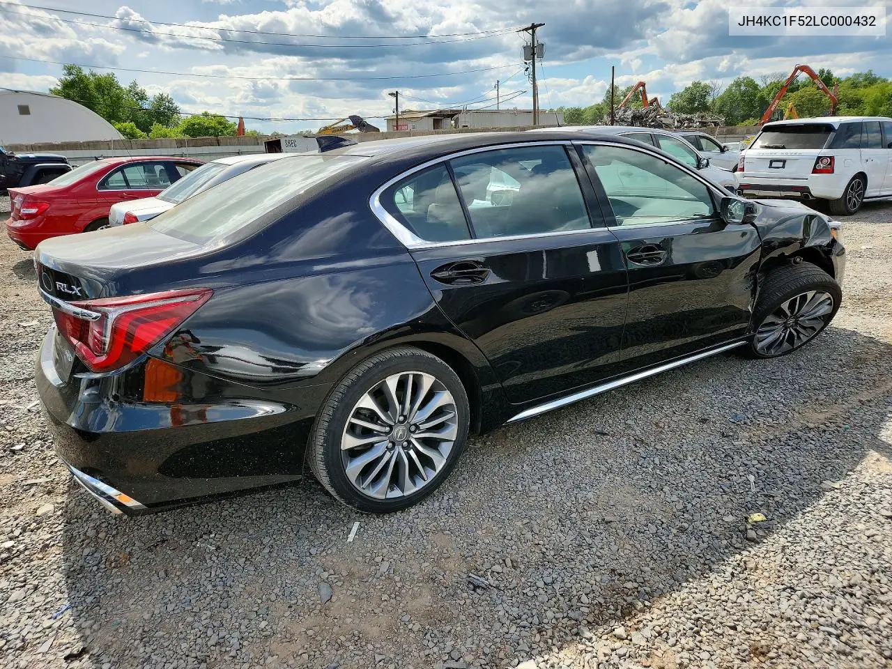 2020 Acura Rlx Technology VIN: JH4KC1F52LC000432 Lot: 55496216