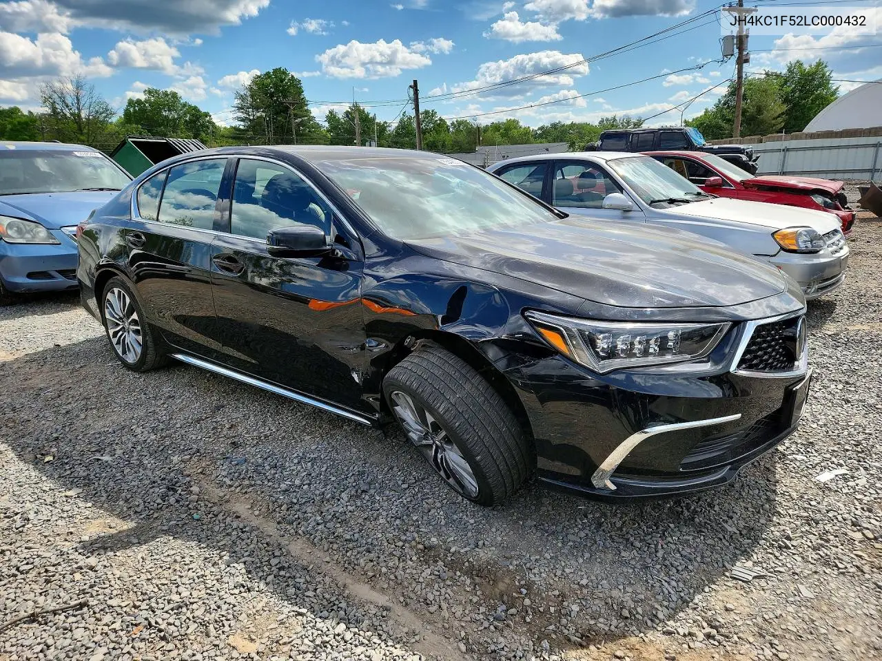 2020 Acura Rlx Technology VIN: JH4KC1F52LC000432 Lot: 55496216