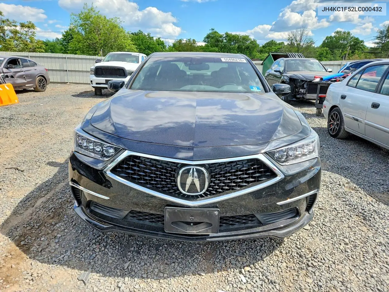 2020 Acura Rlx Technology VIN: JH4KC1F52LC000432 Lot: 55496216