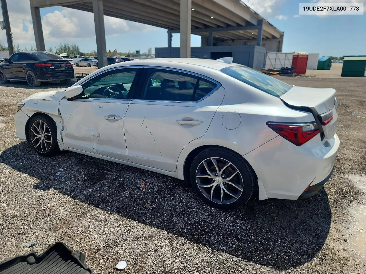 2020 Acura Ilx Premium VIN: 19UDE2F7XLA001773 Lot: 57559796